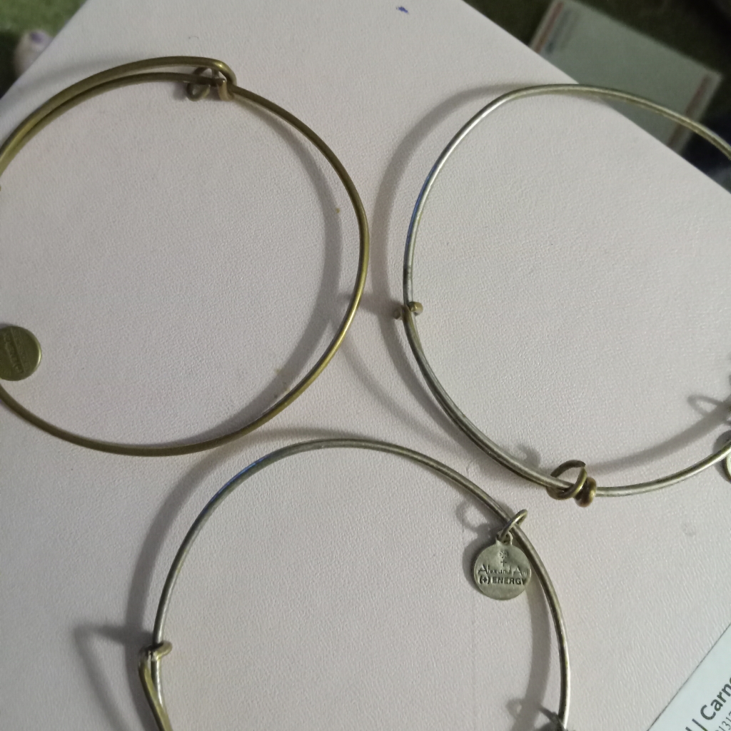 Alex And Ani Lot Of 3 Bracelets No Additional Charms Just The Tiny Alex And Ani 30$